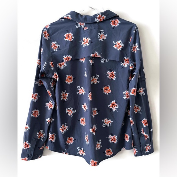 Duluth Trading Company Button Down Blouse Size Small - Picture 2 of 3